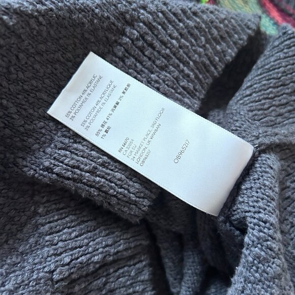 Urban Outfitters Far Out Half-Zip Cropped Jumper - Picture 6 of 7